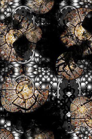 几何印花华亿平台图片