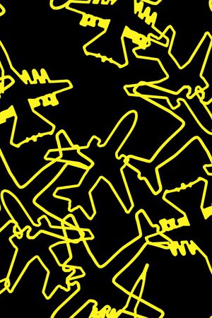 线条印花华亿平台图片