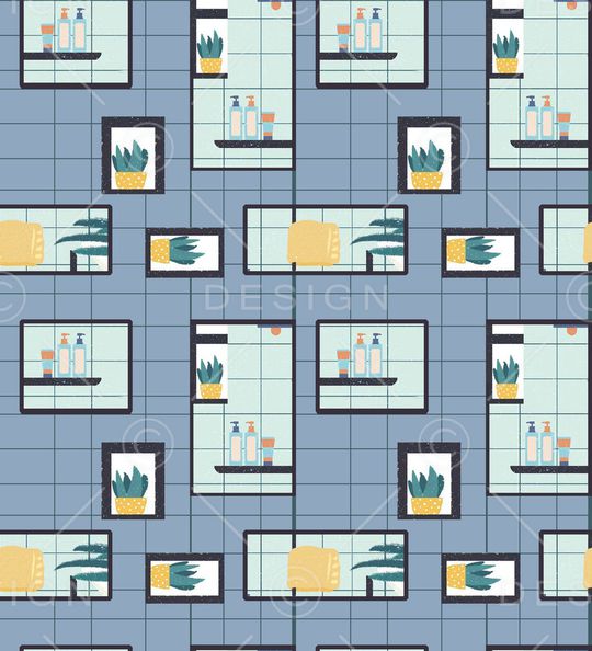 格子印花华亿平台图片