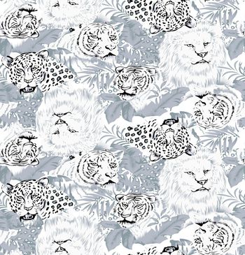 豹纹印花华亿平台图片