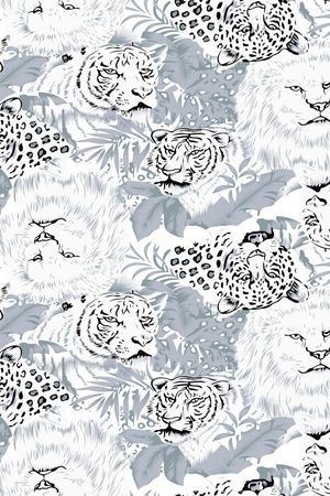 豹纹印花华亿平台图片