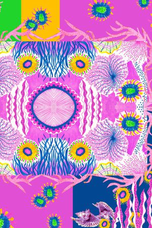 撞色印花华亿平台图片