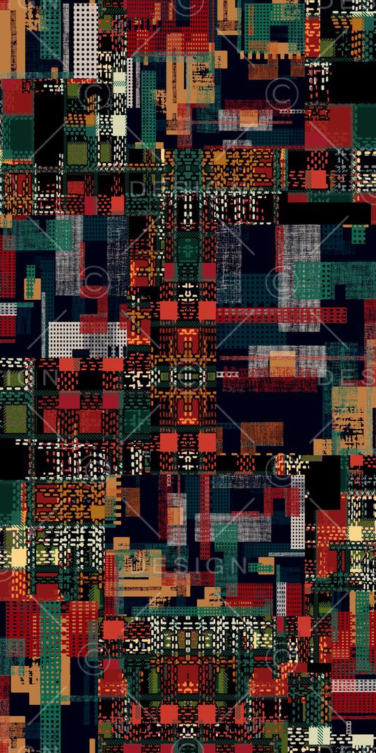 几何印花华亿平台图片