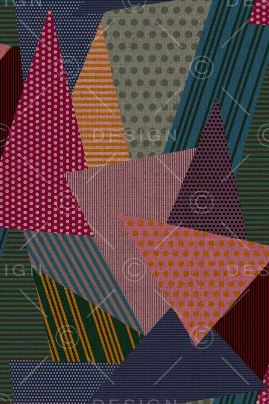 几何印花华亿平台图片