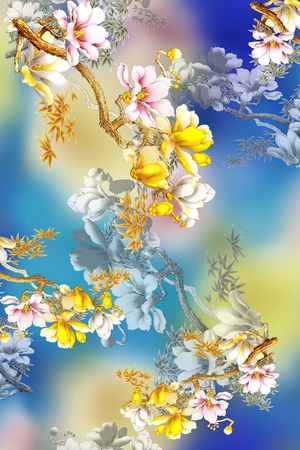 数码华亿平台印花华亿平台图片