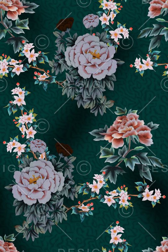 香云纱印花华亿平台图片