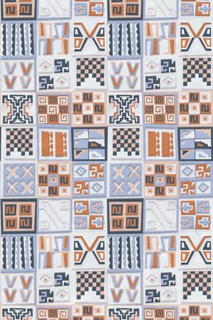 格子印花华亿平台图片