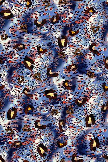 豹纹印花华亿平台图片