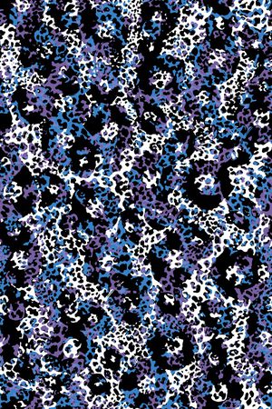 豹纹印花华亿平台图片