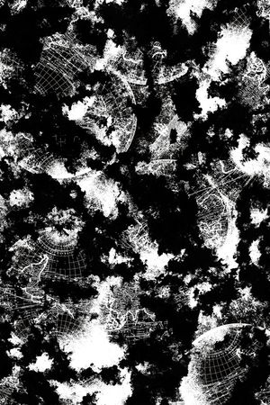 抽象男装印花华亿平台图片