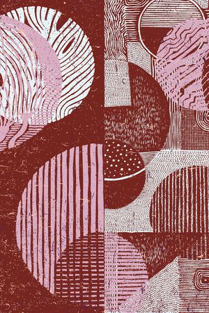 几何印花华亿平台图片