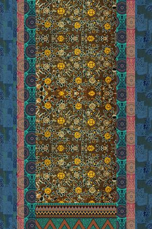 民族风印花华亿平台图片