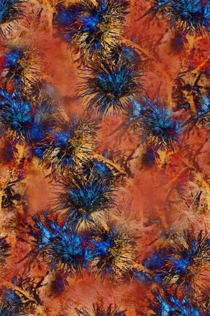 复古印花华亿平台图片