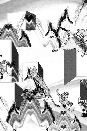 几何印花华亿平台图片