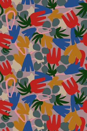 几何印花华亿平台图片