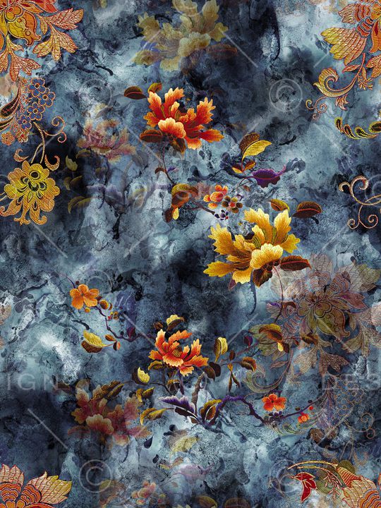 大牌风印花华亿平台图片