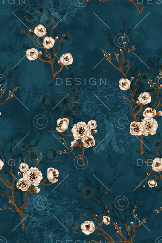 梅花印花华亿平台图片