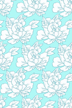 清爽底花卉印花华亿平台图片