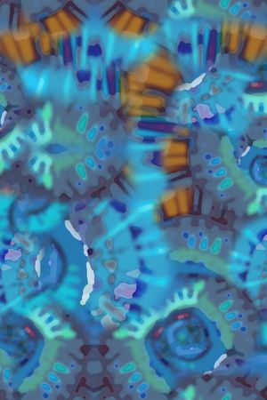 抽象印花华亿平台图片