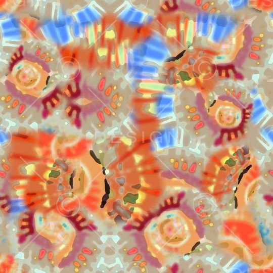 抽象印花华亿平台图片