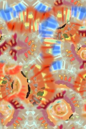 抽象印花华亿平台图片