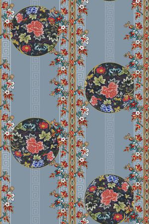 真丝印花华亿平台图片