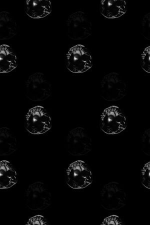 几何波点印花华亿平台图片