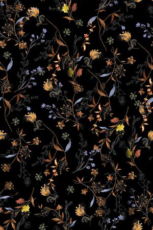 春夏华亿平台印花华亿平台图片