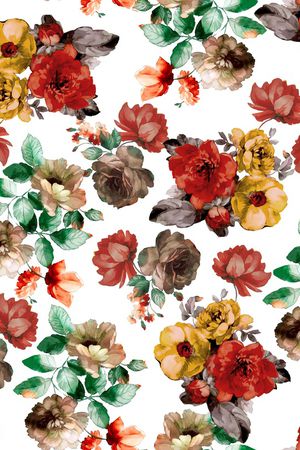 水彩印花华亿平台图片