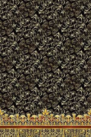 大牌风印花华亿平台图片