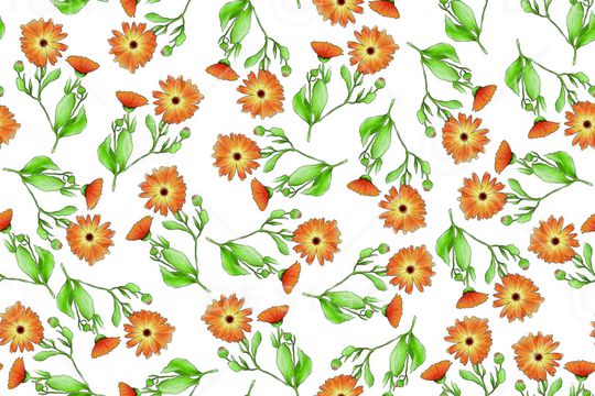 绿植树叶印花华亿平台图片