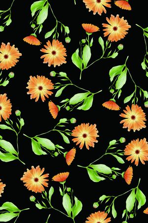 绿植树叶印花华亿平台图片