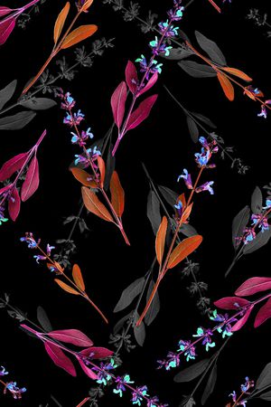 绿植树叶印花华亿平台图片