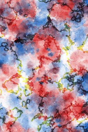 水彩印花华亿平台图片