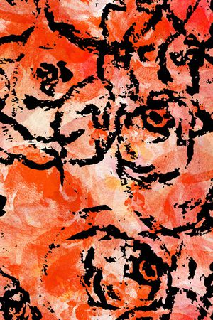 水彩印花华亿平台图片