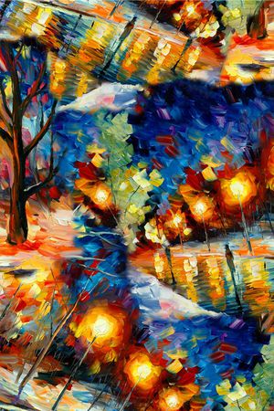 油画华亿平台印花华亿平台图片