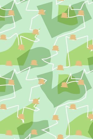 几何印花华亿平台图片