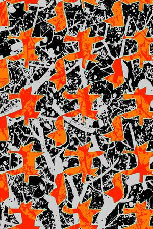 几何印花华亿平台图片