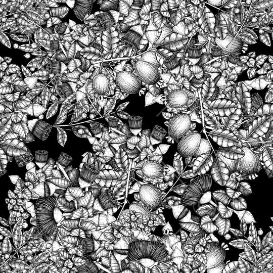 黑白华亿平台印花华亿平台图片