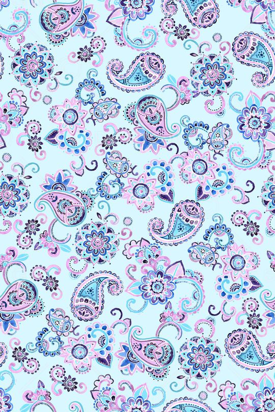 佩斯利印花华亿平台图片