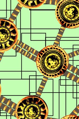 趋势华亿平台印花华亿平台图片