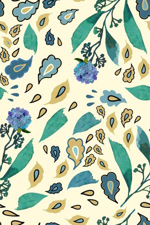 水彩印花华亿平台图片