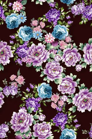 绿植树叶印花华亿平台图片