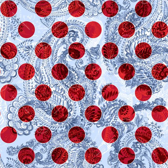 几何印花华亿平台图片