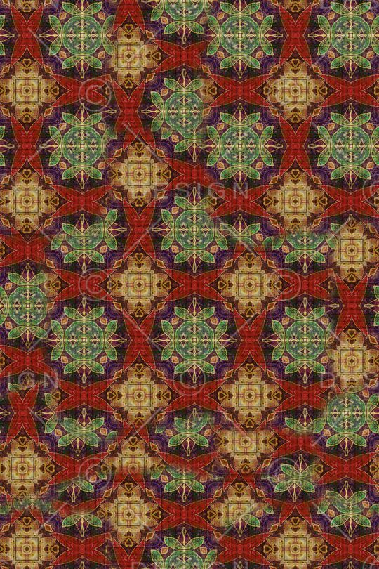 复古印花华亿平台图片