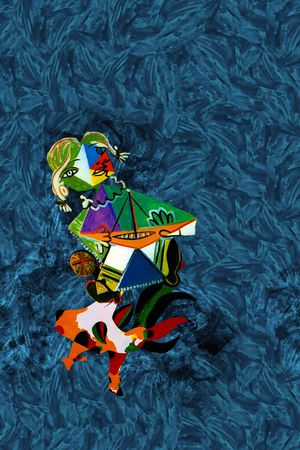 几何印花华亿平台图片