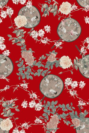 大牌风印花华亿平台图片