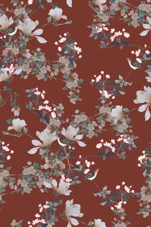 中国风华亿平台印花华亿平台图片