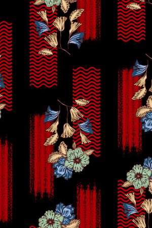 几何印花华亿平台图片