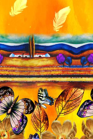 时尚印花华亿平台图片